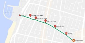סיור עירוני בתל אביב עם מנשא